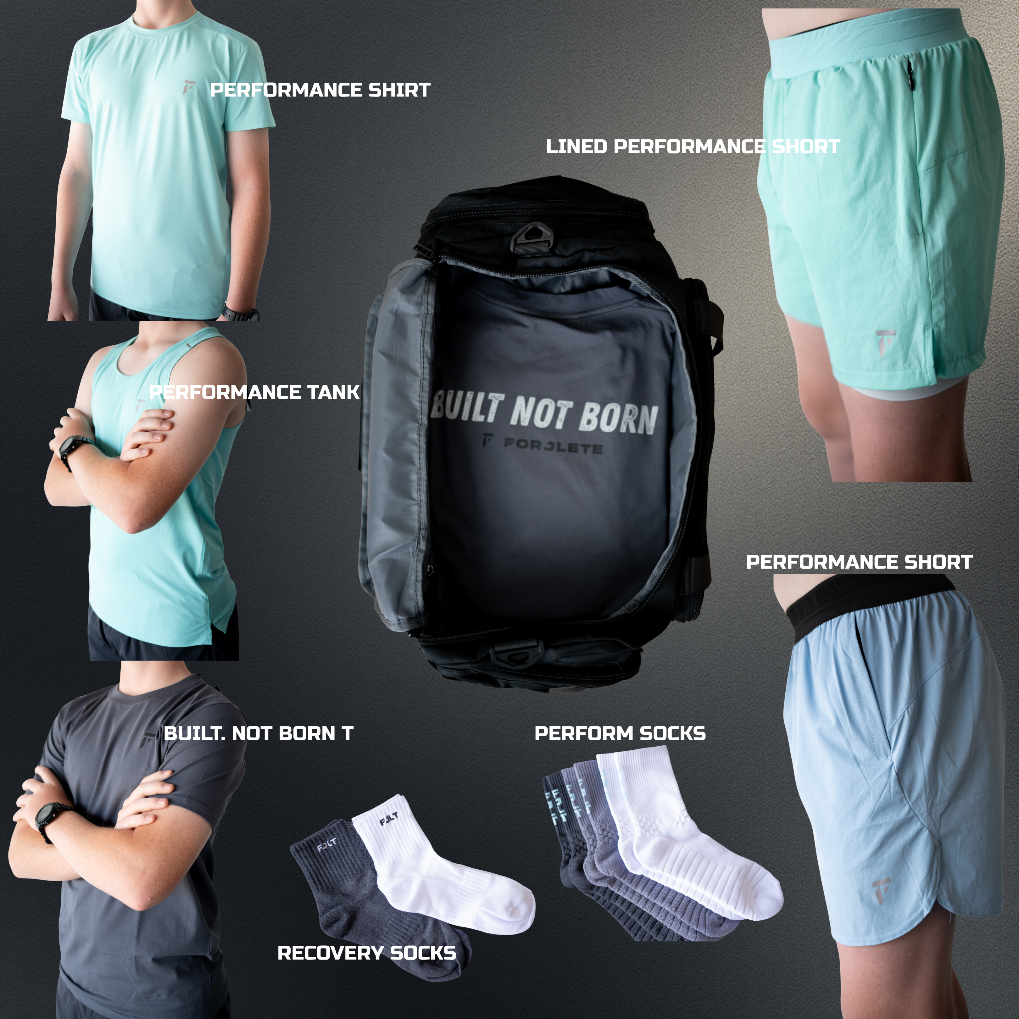 FJLT Athlete Pack — Built Not Born.